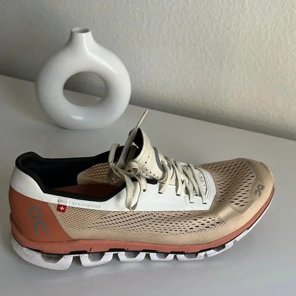 On Running On Cloudboom Women's Running Shoes in Savannah White Size 8.5 - Picture 13 of 16